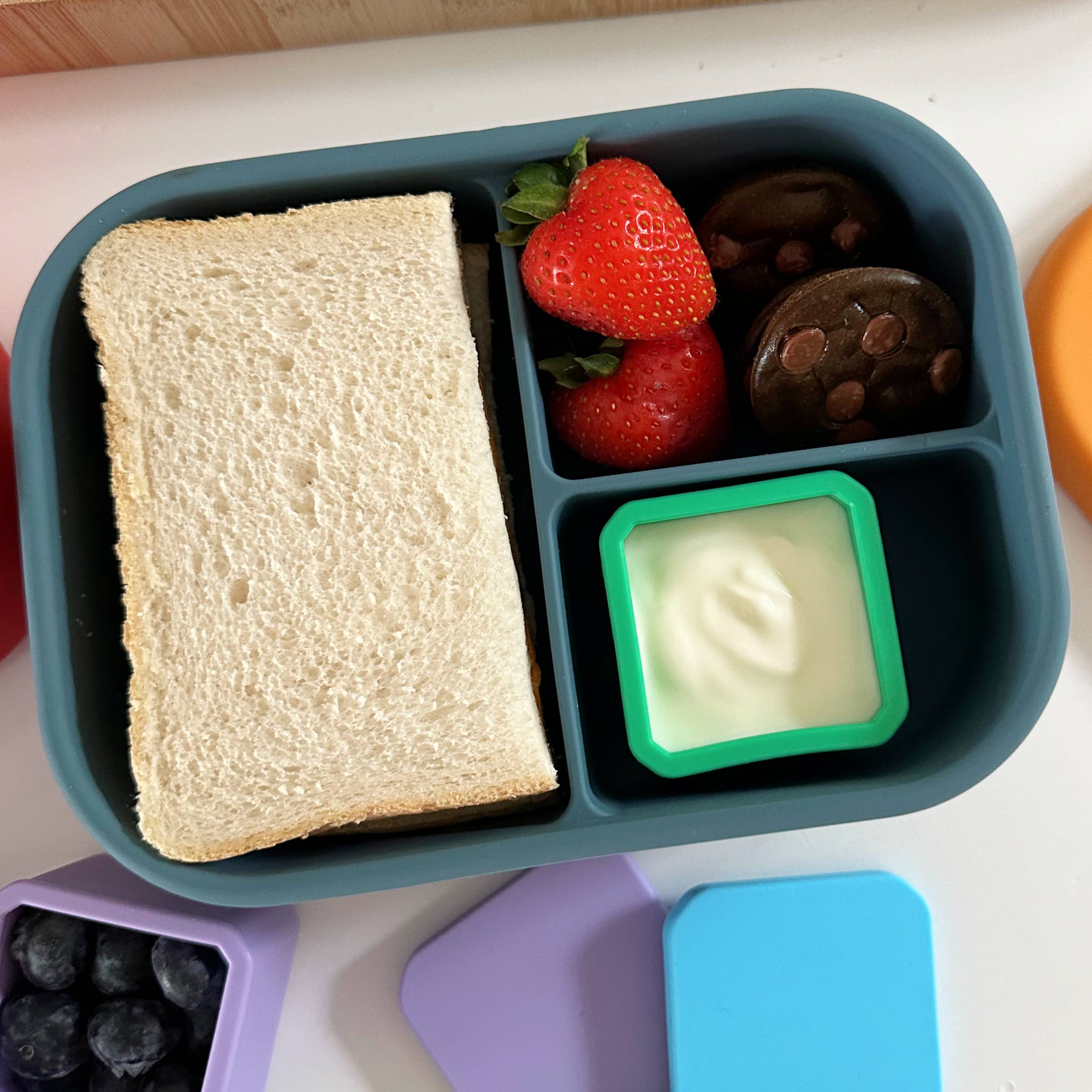 Pick Plates Pick & Dip Pots – Leakproof Silicone Dip Containers 3 Pack - REGN