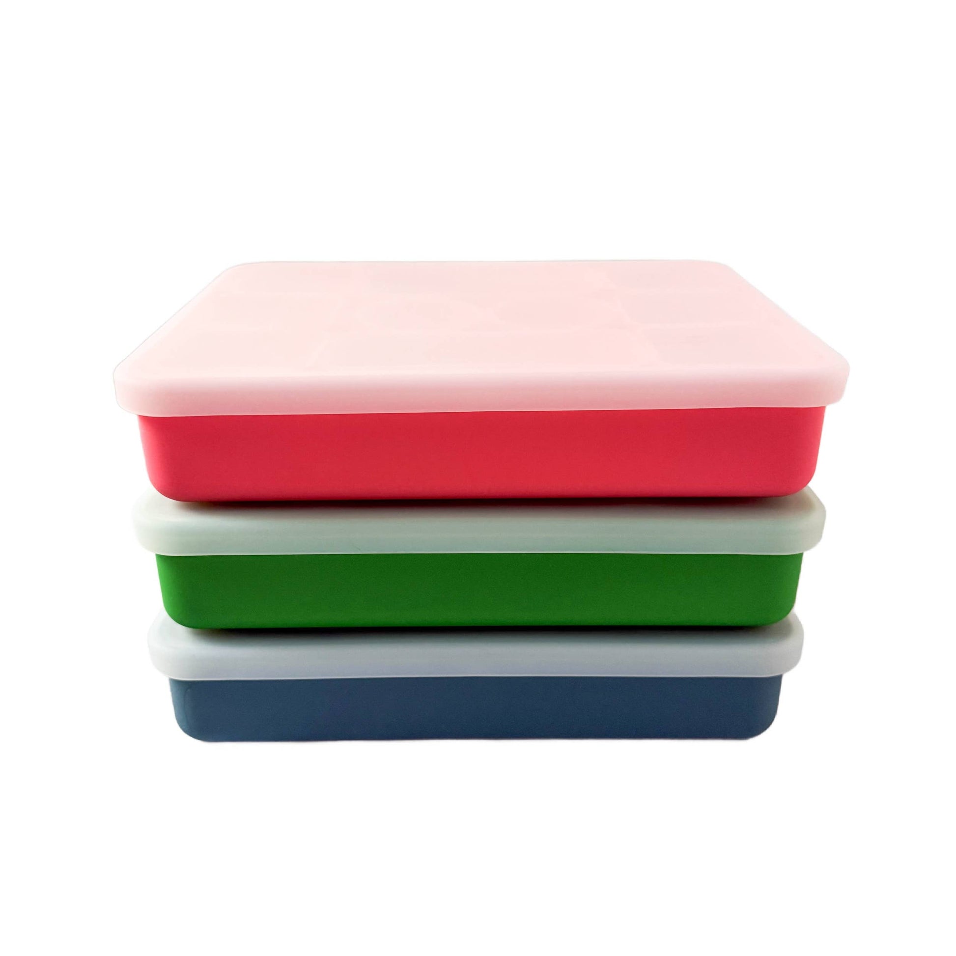 Pick Plates Snackle Box Silicone Snack Box – 10 Compartment Food Container - REGN