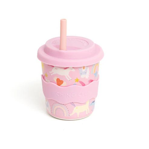 Pink Unicorn Chino Cup 8oz (STRAW INCLUDED) - REGN