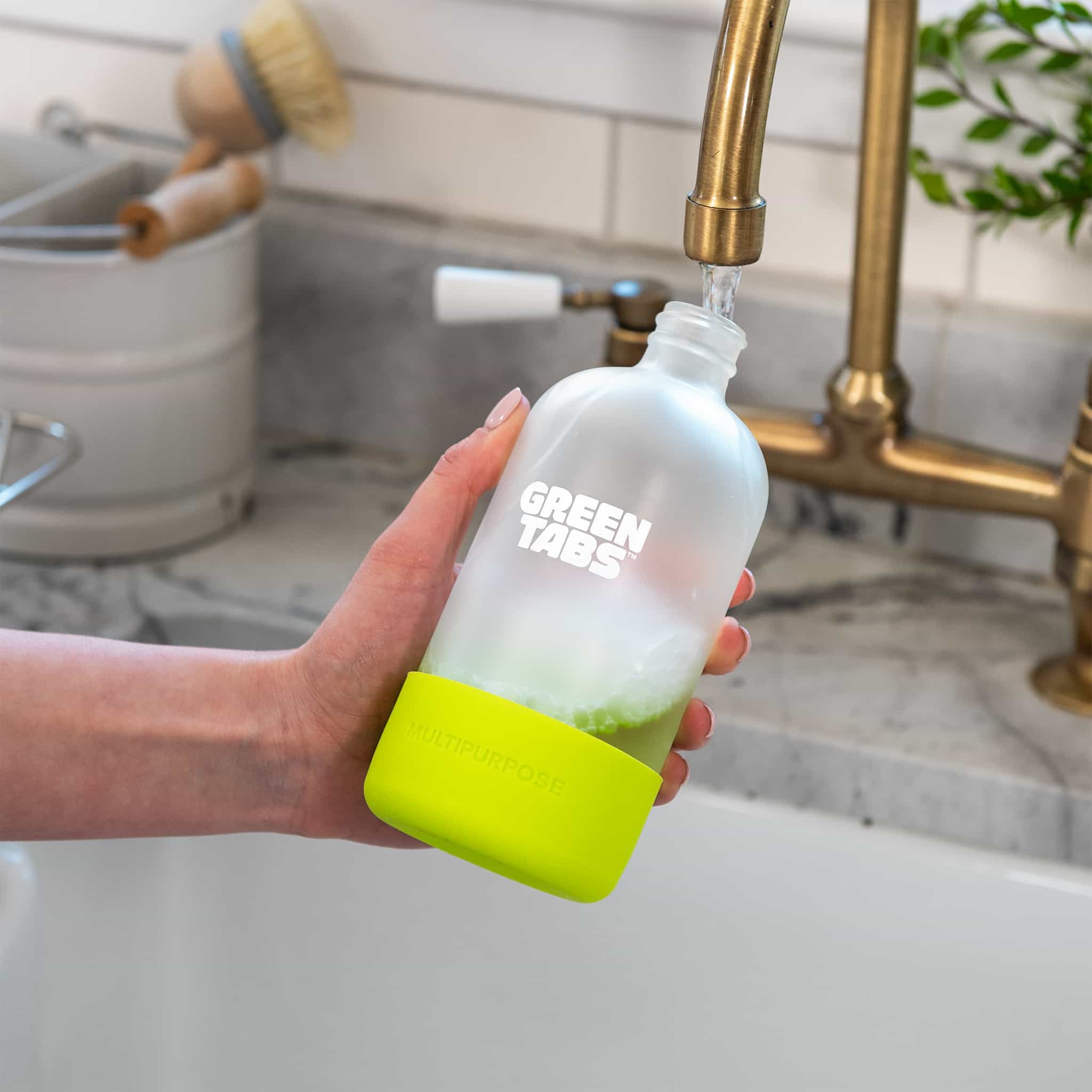 Plant - Powered Multipurpose Cleaner GreenTabs™ – Plastic - Free, Vegan & Eco - Friendly Starter Kit - REGN