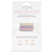 Plastic - Free Round Hair Ties Mini 6 - Pack – Pastel Blooms - REGN