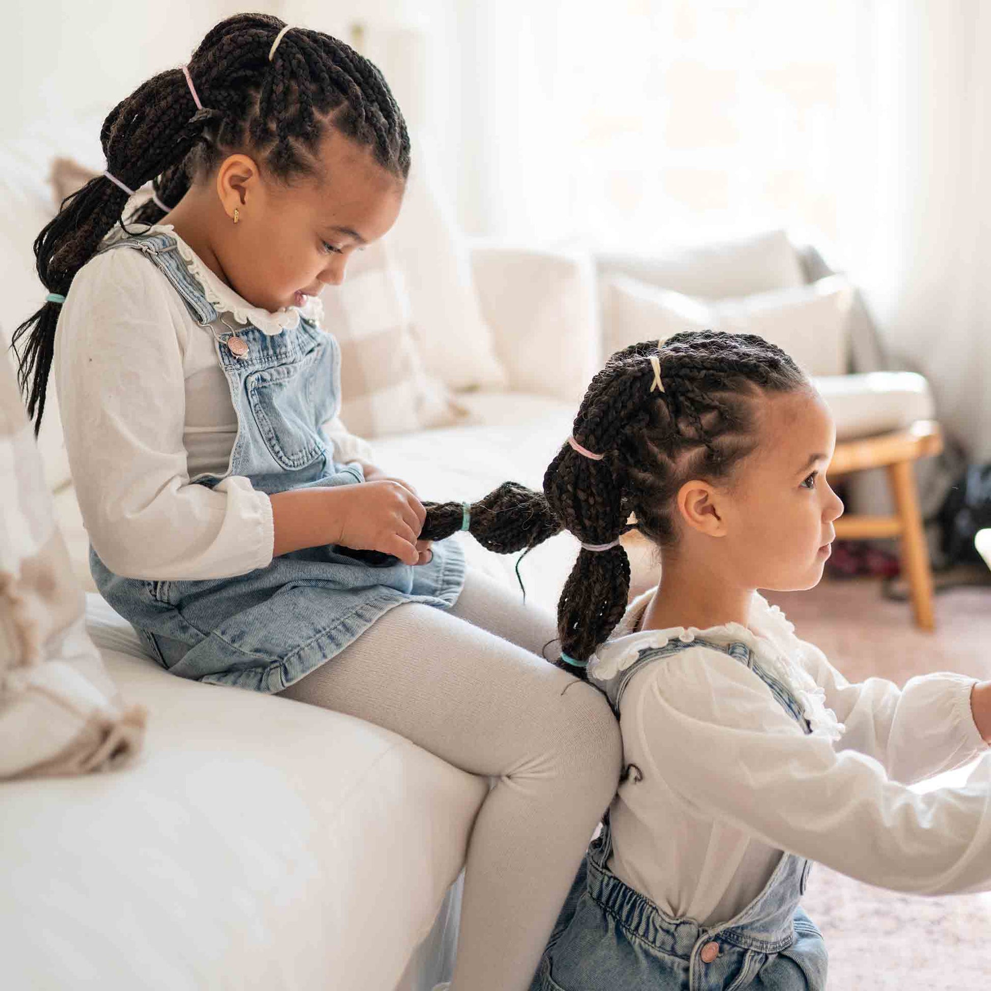 Plastic - Free Round Hair Ties Mini 6 - Pack – Pastel Blooms - REGN