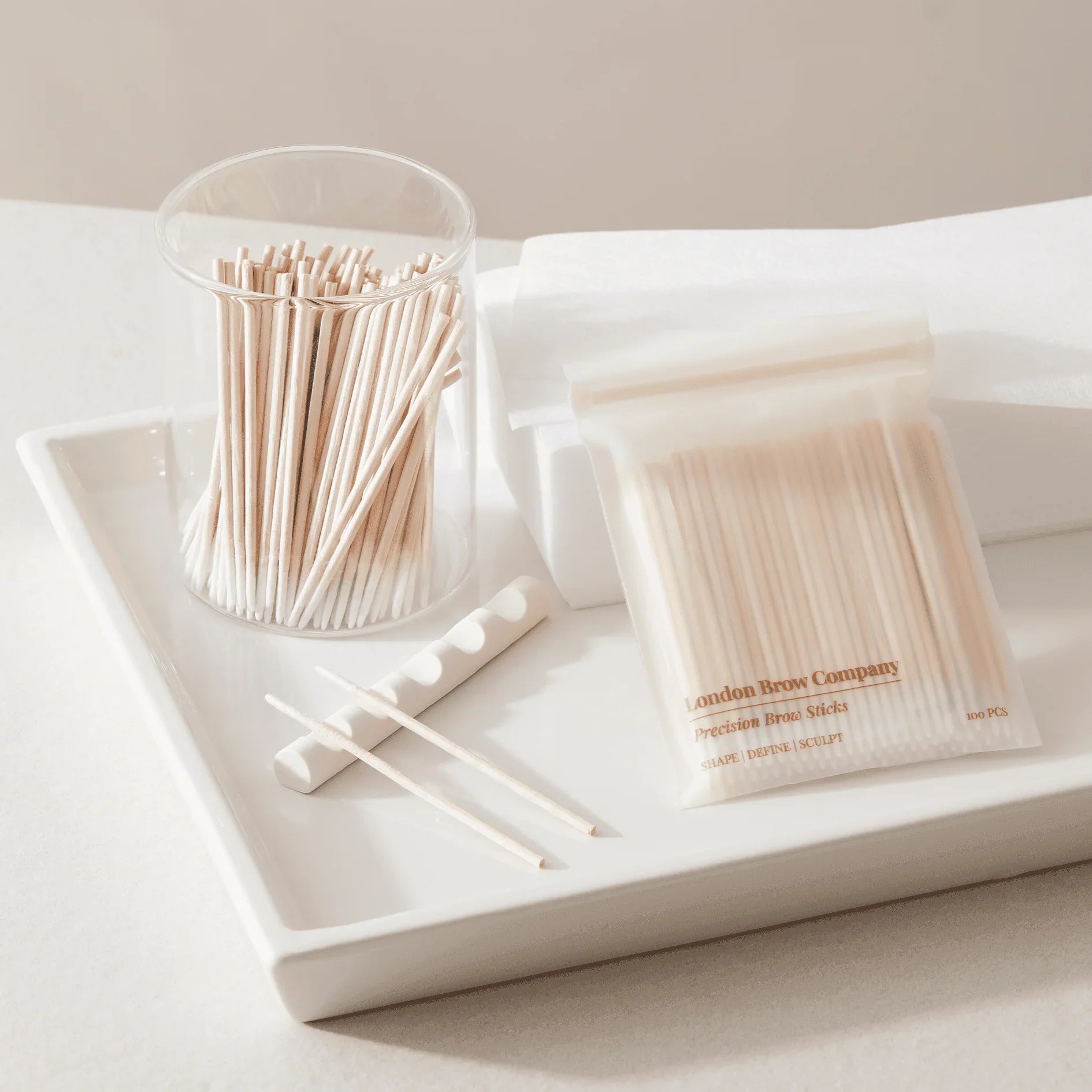 Precision Brow Sticks For Perfect Brow Tinting | Eco-Friendly x 100 - REGN