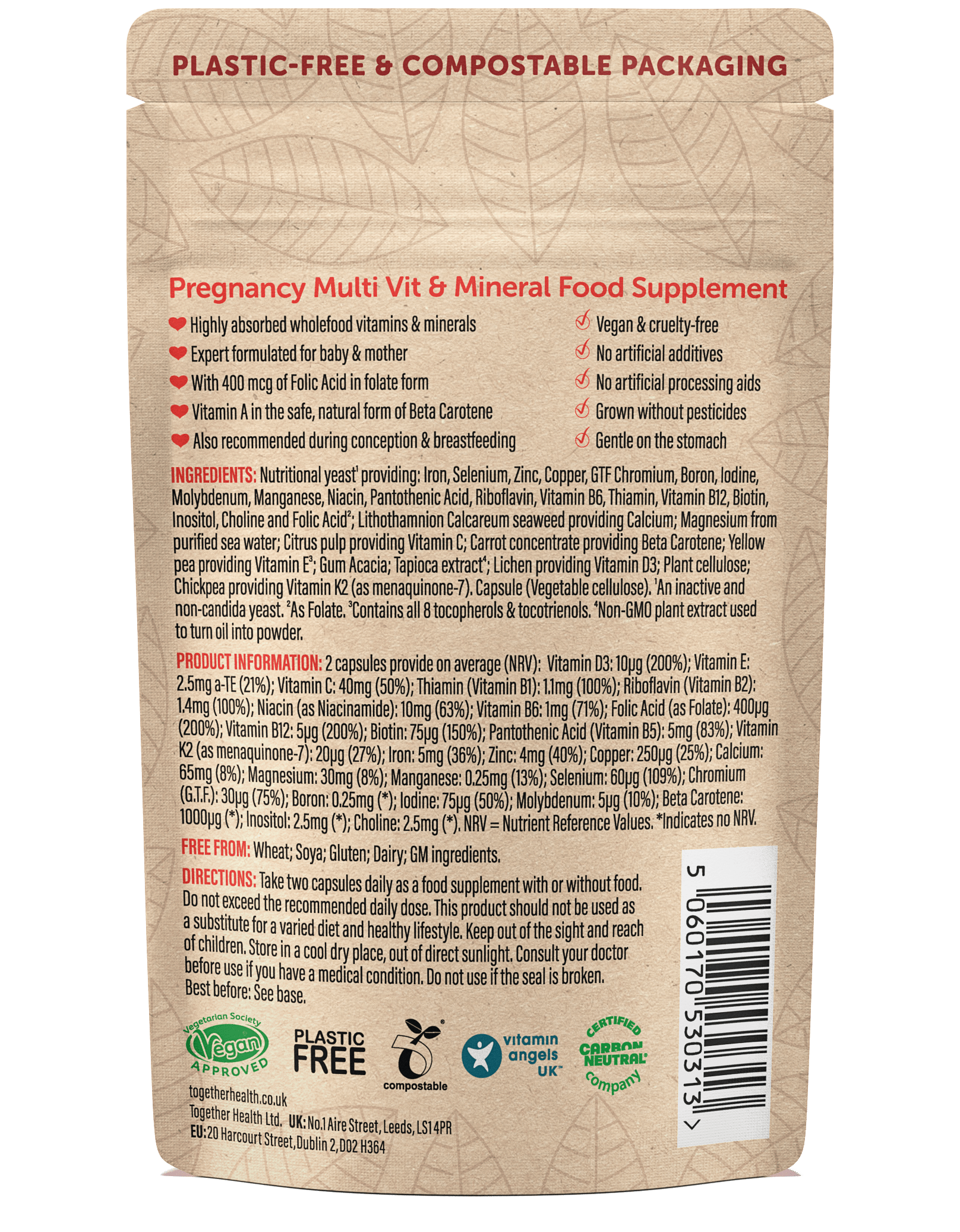 Pregnancy Vitamins – Folic Acid – Prenatal - REGN