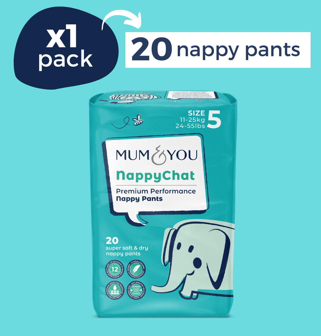 Premium Performance Nappy Pants - REGN