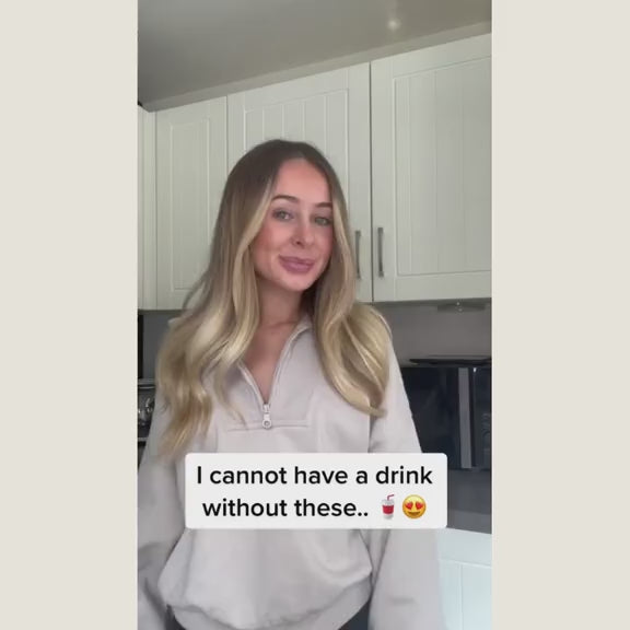 Load video: Jungle Straws® Reusable Bamboo Straws - Set Of 12