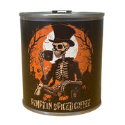 Pumpkin Spice Flavour Ground Coffee – Graveyard 100ml Tin - REGN