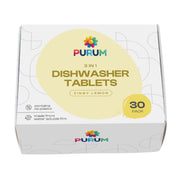 Purum Eco Friendly 3 In 1 Dishwasher Tablets – 30 Pack - REGN