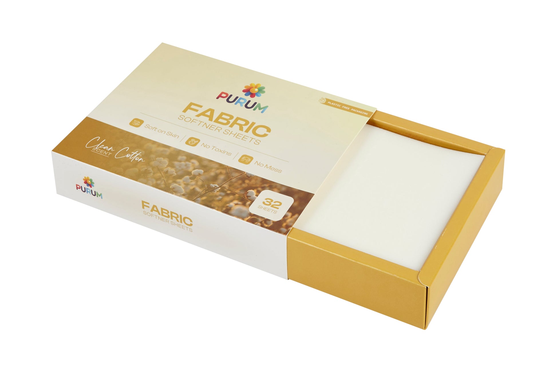 Purum Laundry Fabric Softener Sheets – 1 - Year Supply (192 Sheets) | Plastic - Free & Eco - Friendly | Save 50% - REGN