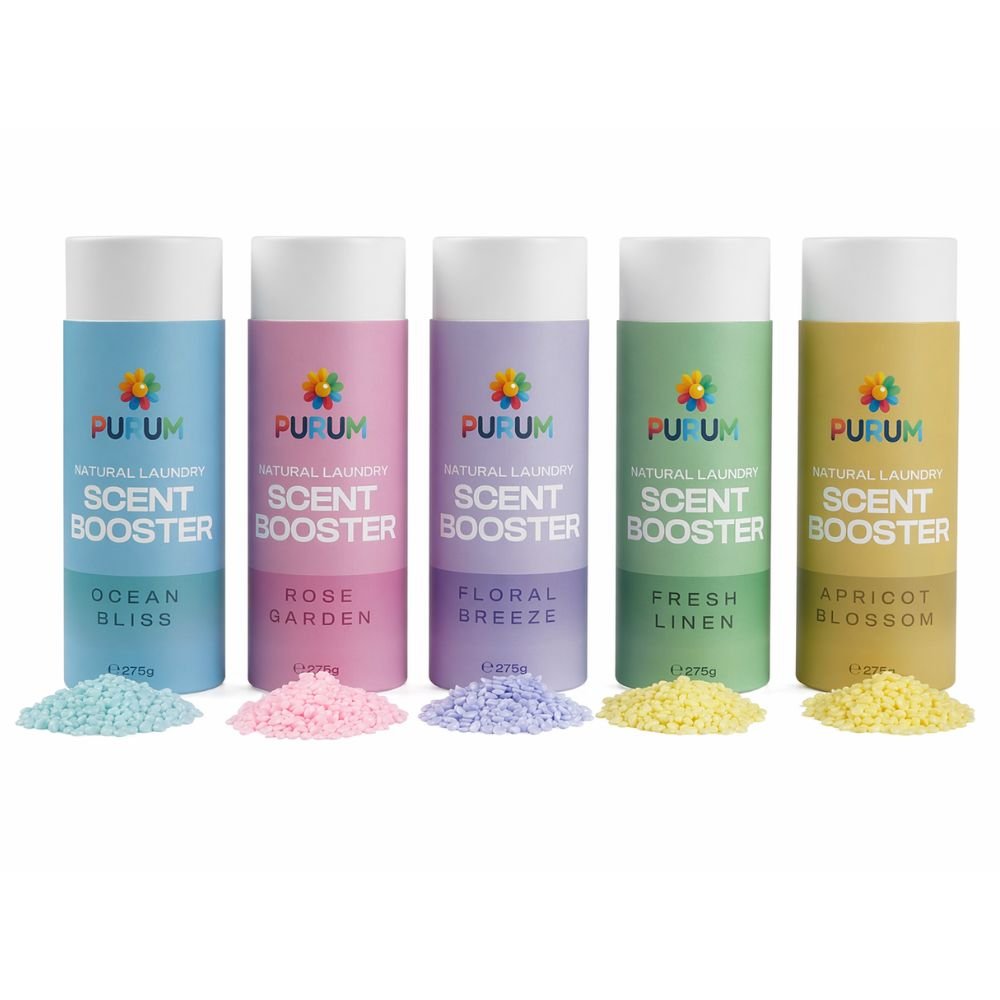 Purum Laundry Scent Boosters Try Them All Bundle – 5 Scents, 5 Tubes - REGN
