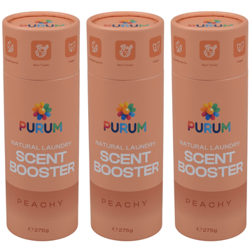 Purum Peachy Laundry Scent Boosters – 3 Pack Bundle - REGN
