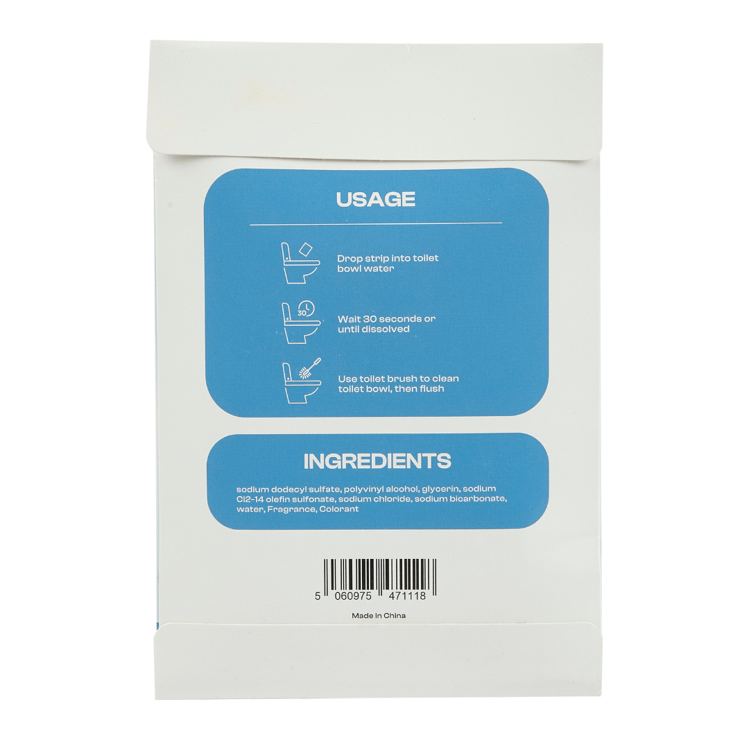 Purum Toilet Cleaning Sheets – Plastic - Free & Eco - Friendly - 20 Pack - Buy One Get One Half Price! - REGN