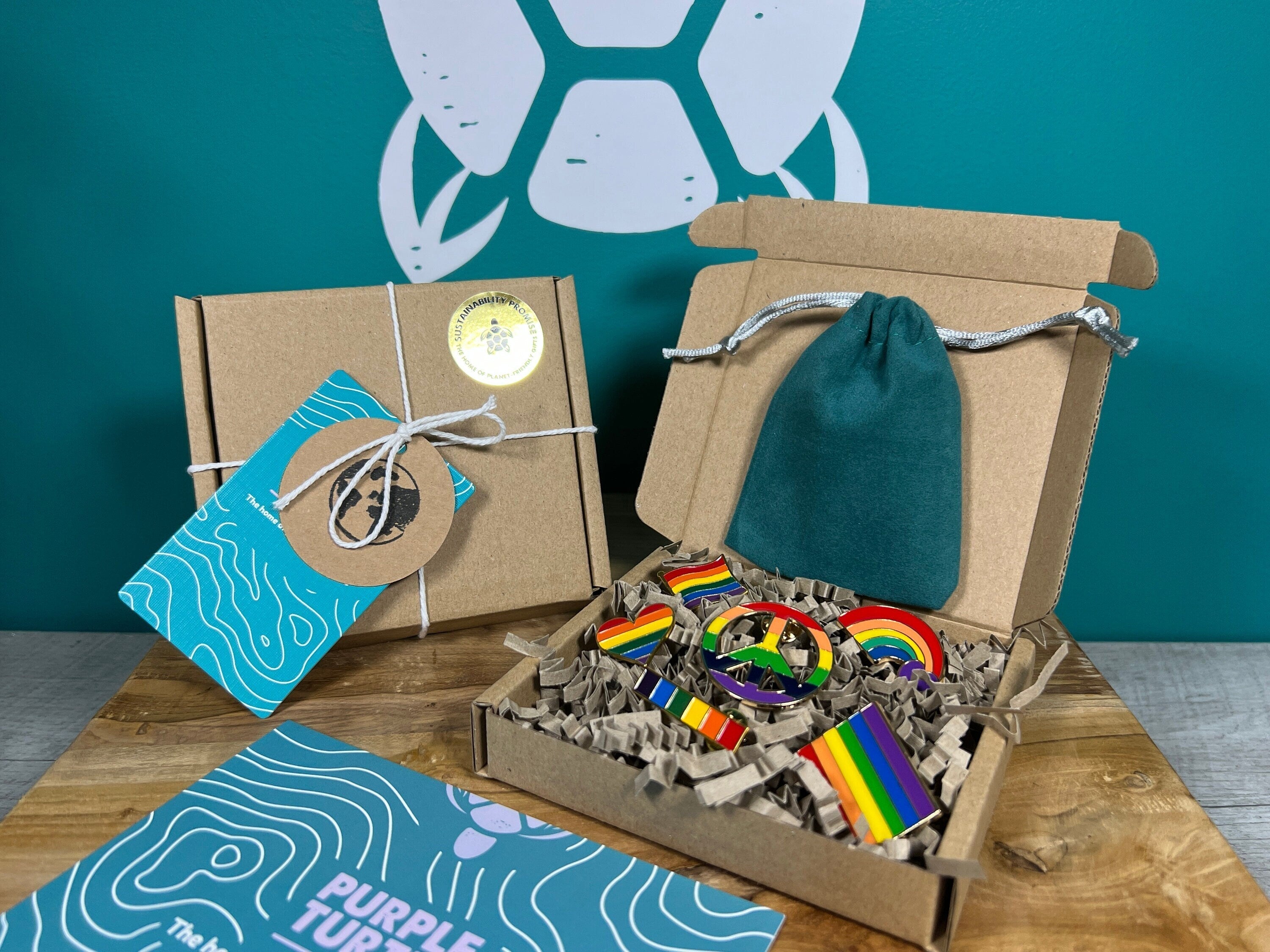 Rainbow Pride Badges Gift Set - REGN