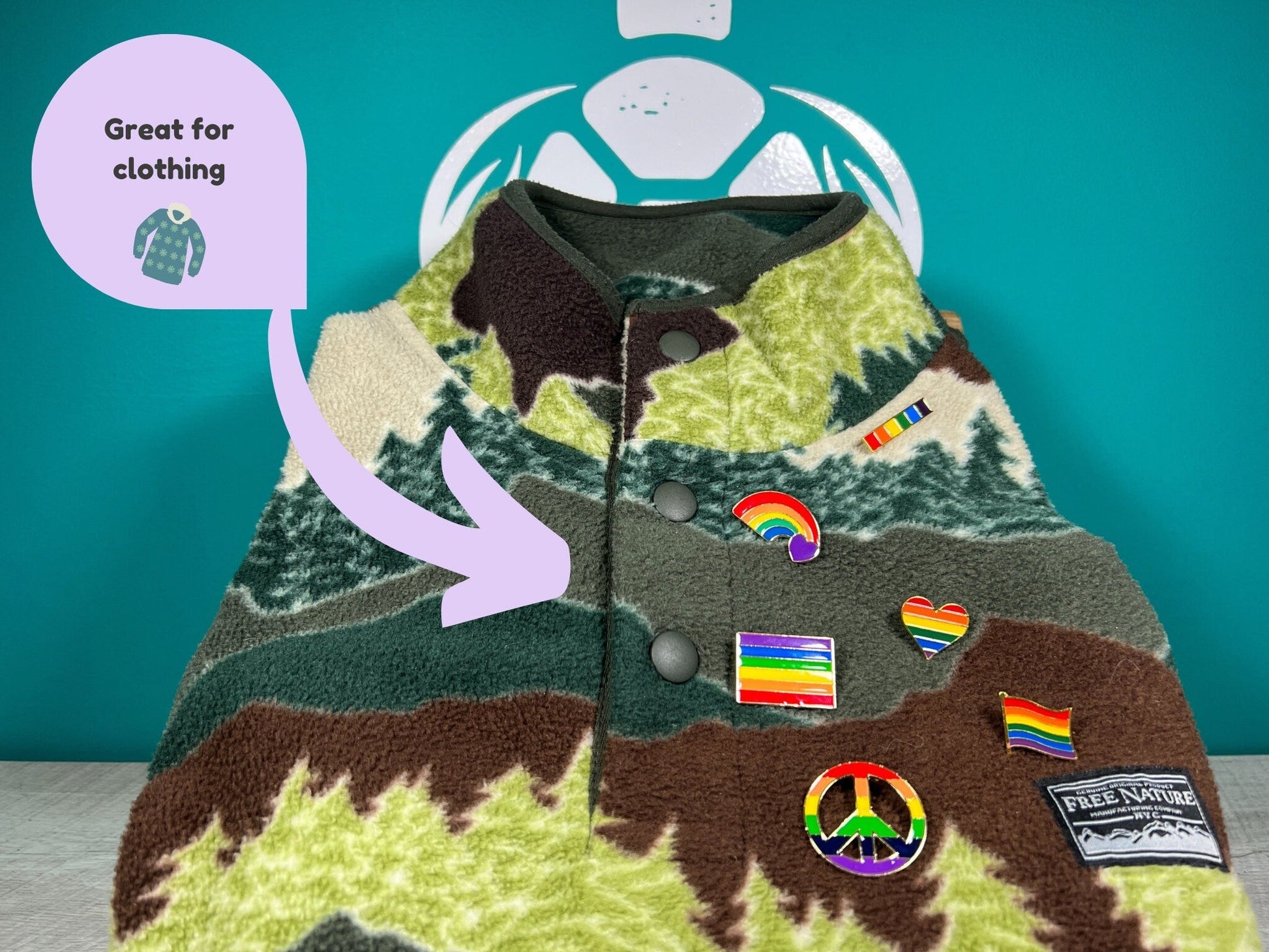 Rainbow Pride Badges Gift Set - REGN