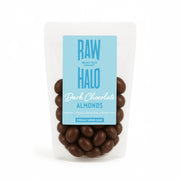 Raw Halo Organic Dark Chocolate Covered Almonds 85g Vegan Snack - REGN