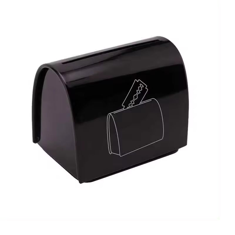 REGN Safety Razor Blade Disposal Tin For Reusable Safety Blades - Premium Eco Box