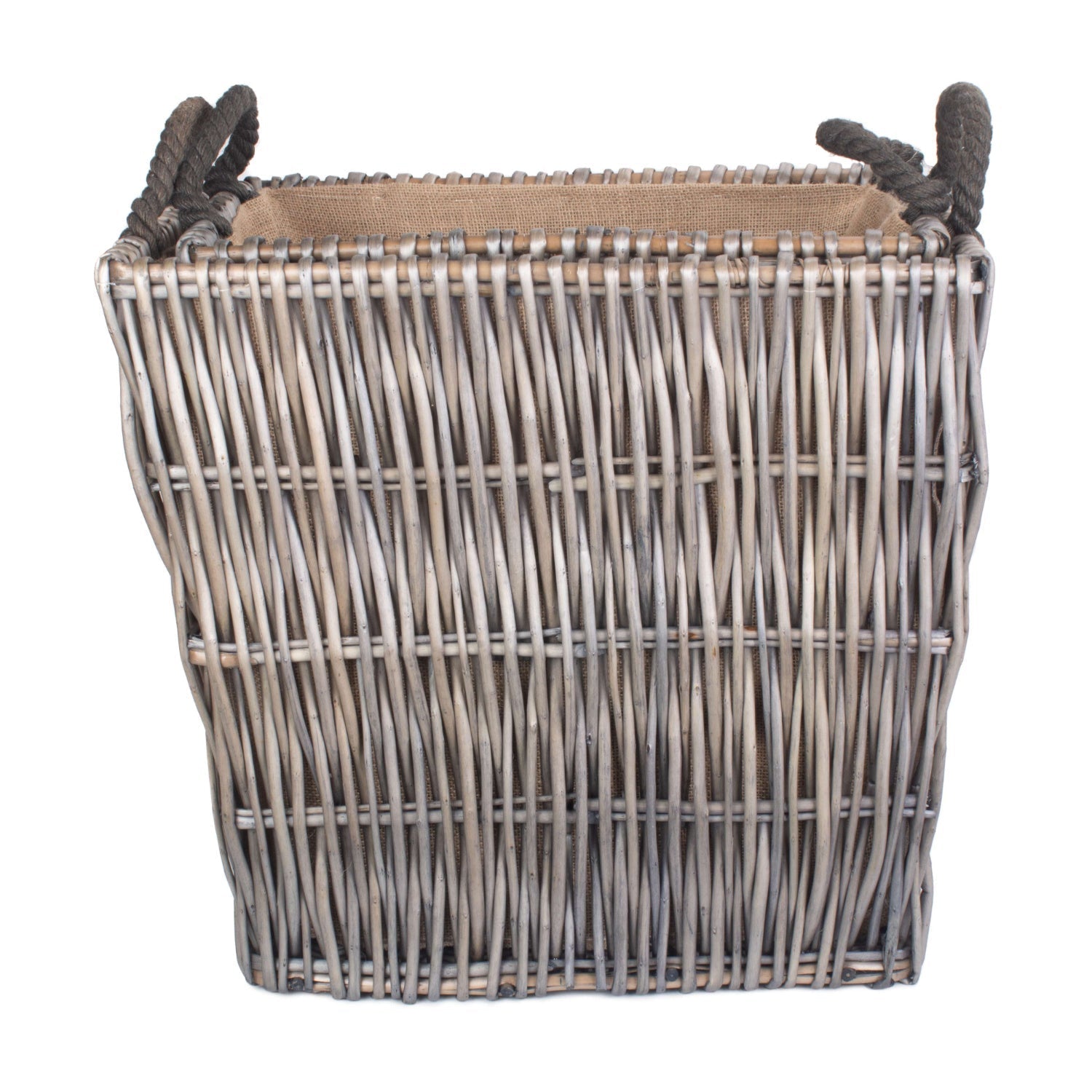 Rectangular Grey Log Basket Set 2 - REGN
