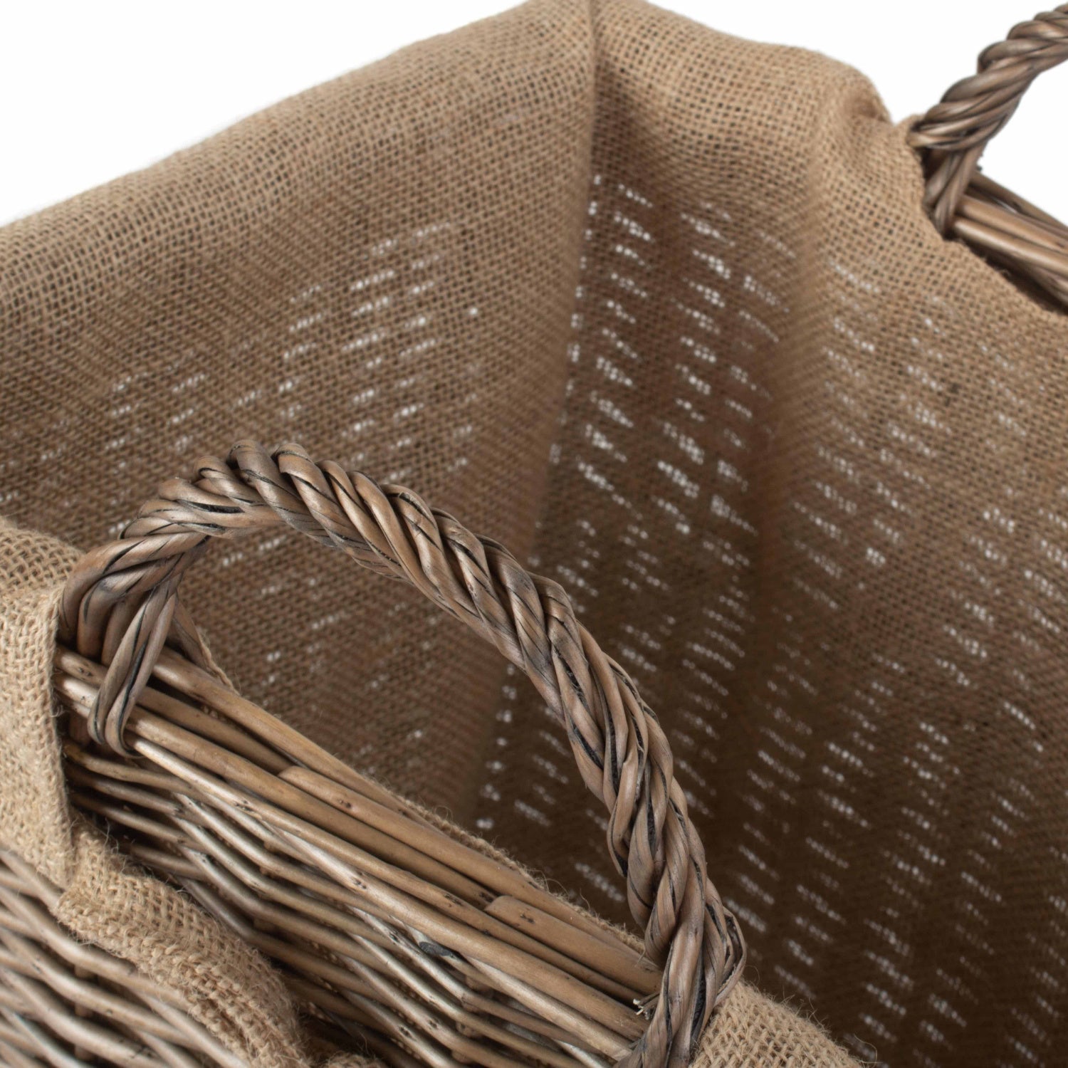 Rectangular Log Storage Basket - REGN