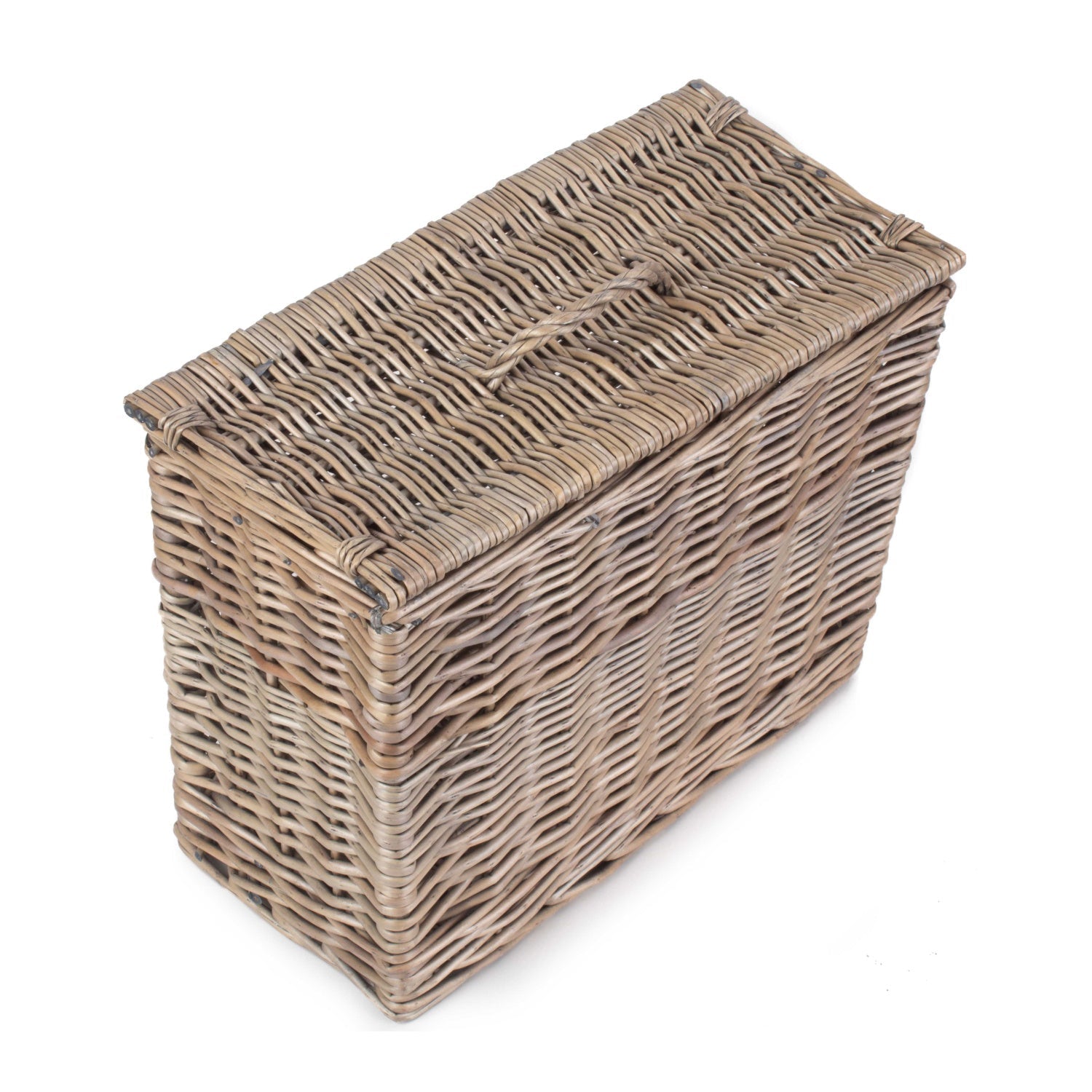 Rectangular Toilet and Bathroom Tidy Lidded Basket - REGN