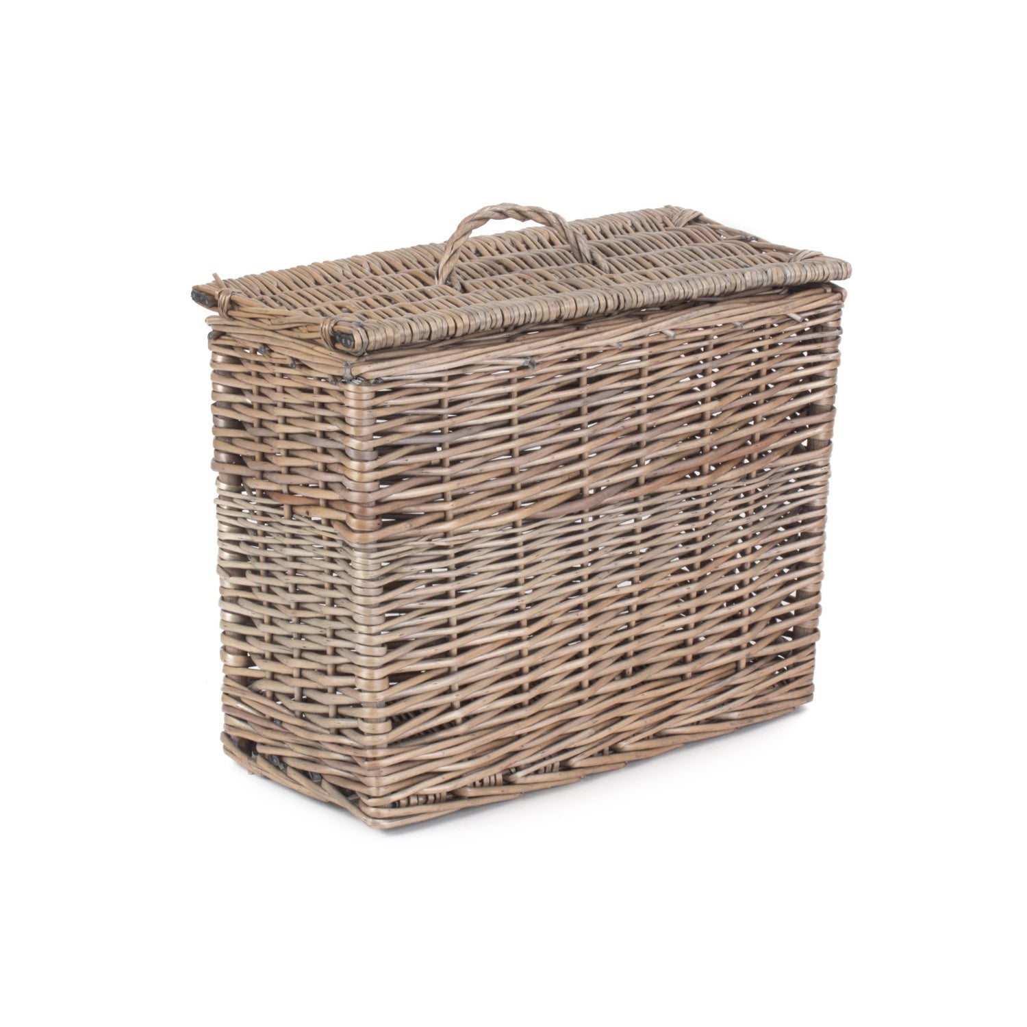 Rectangular Toilet and Bathroom Tidy Lidded Basket - REGN