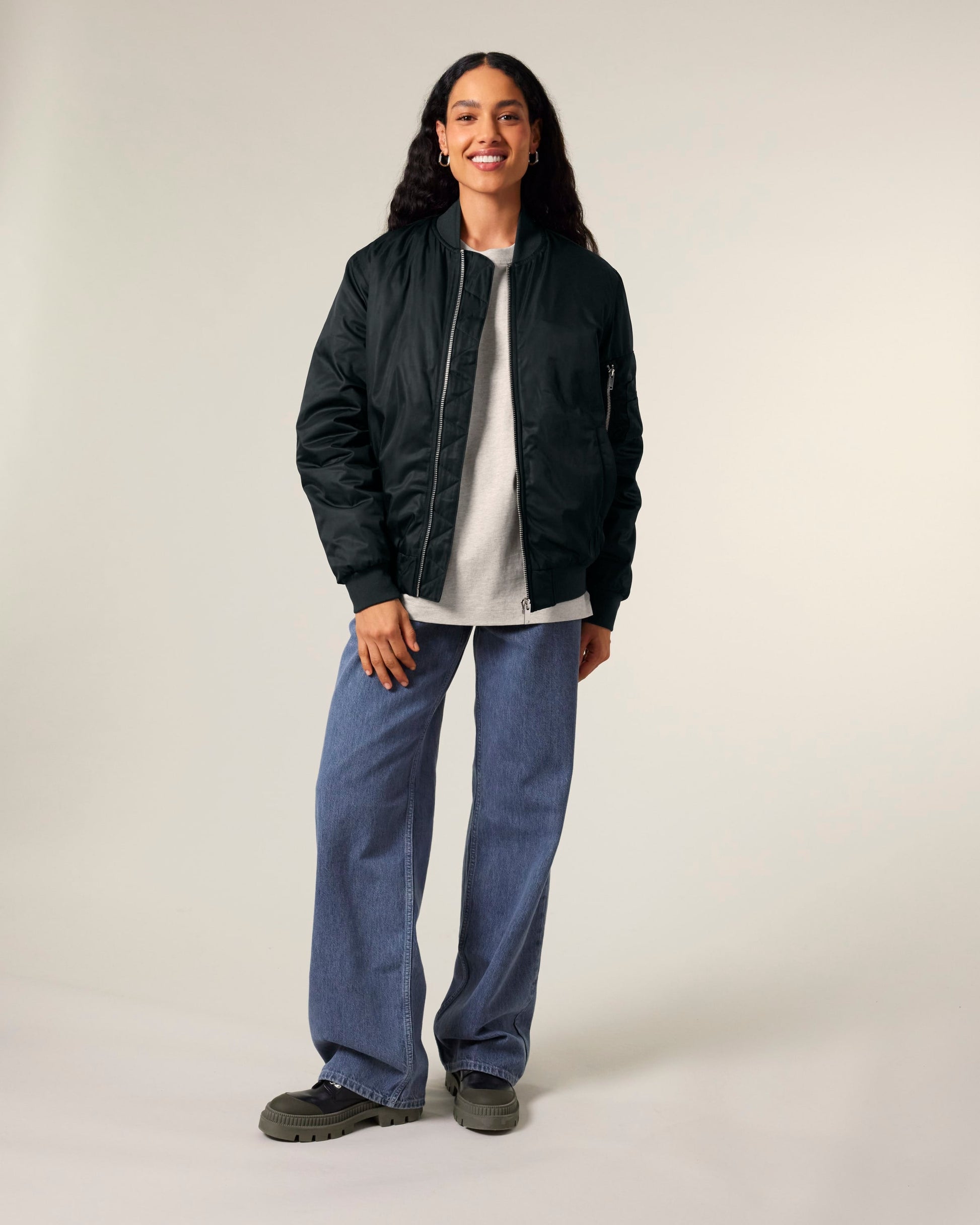 Recycled Bomber Jacket: Unisex - REGN