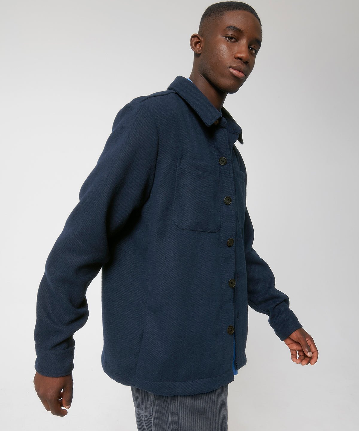 Recycled Overshirt Jacket: Unisex - REGN