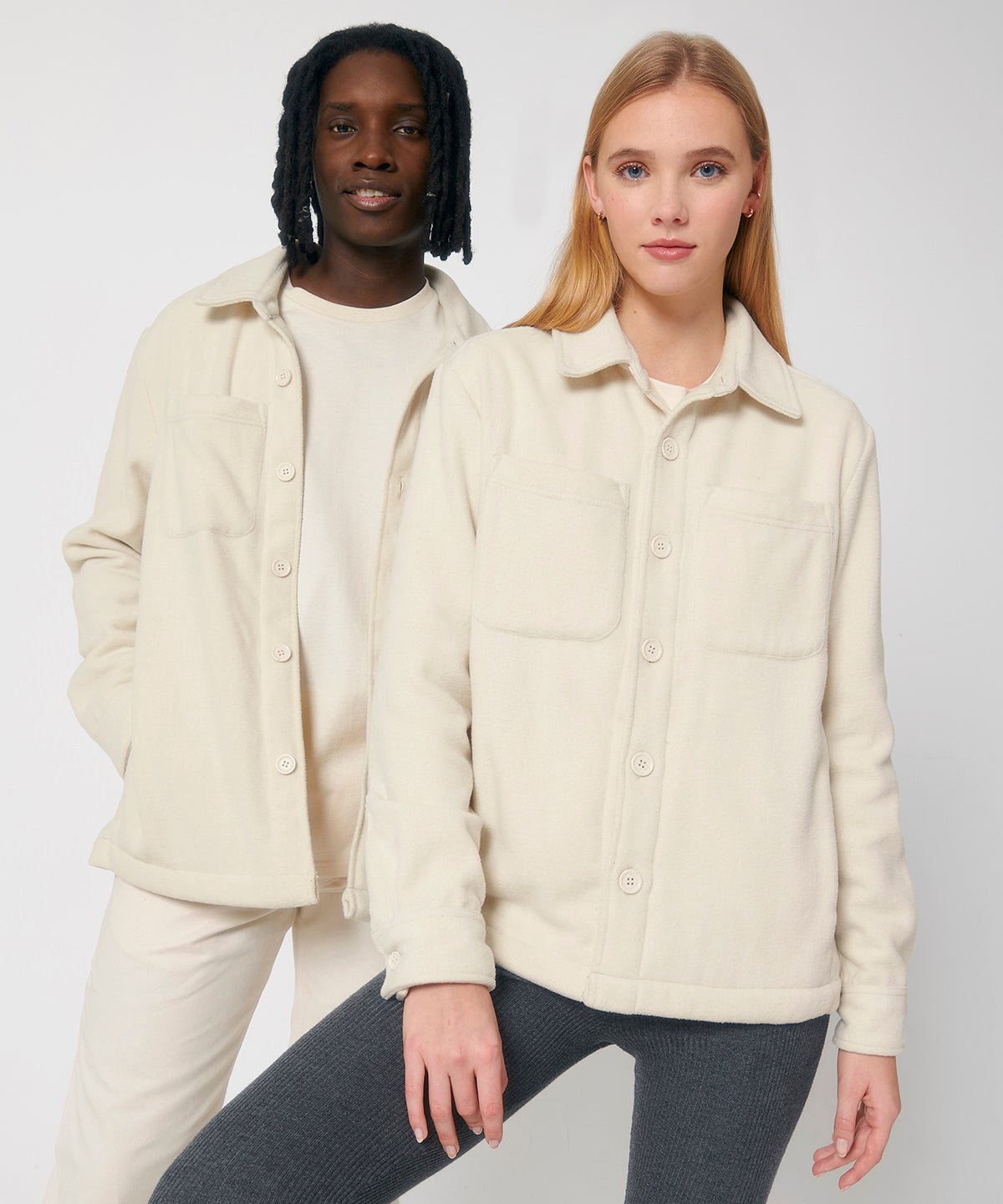 Recycled Overshirt Jacket: Unisex - REGN