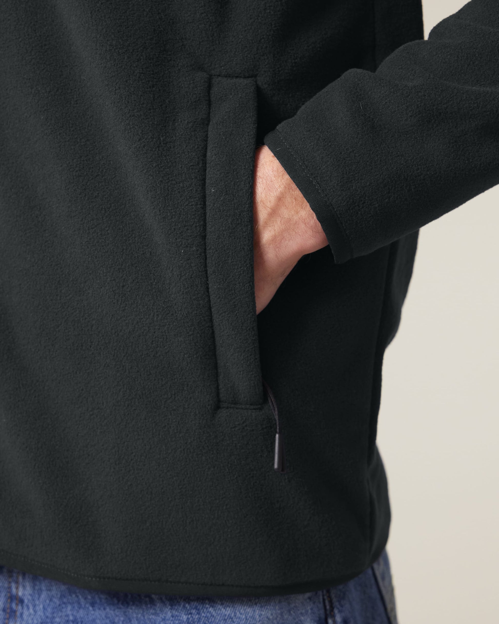 Recycled Polyester Fleece Jacket: Mens - REGN