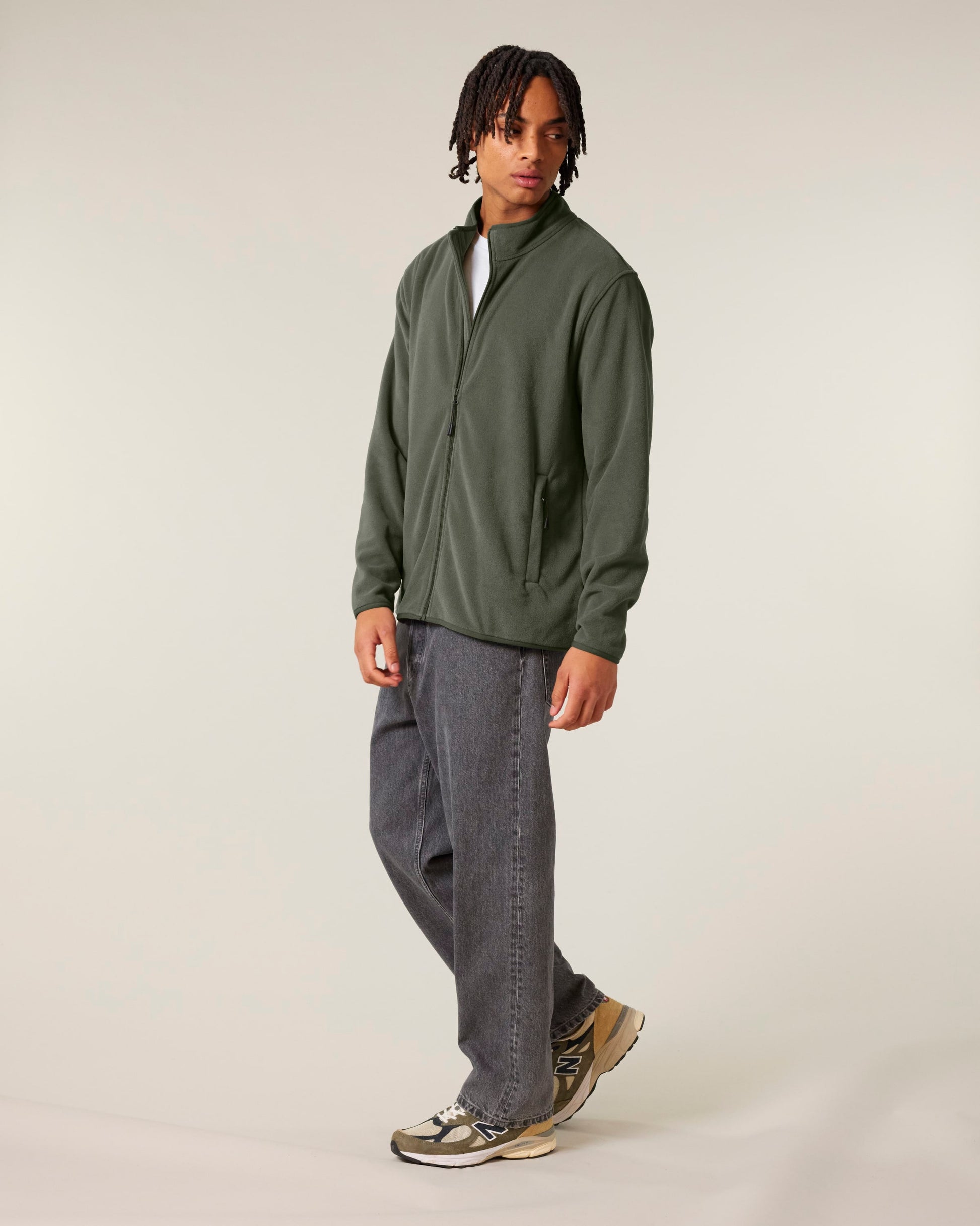 Recycled Polyester Fleece Jacket: Mens - REGN