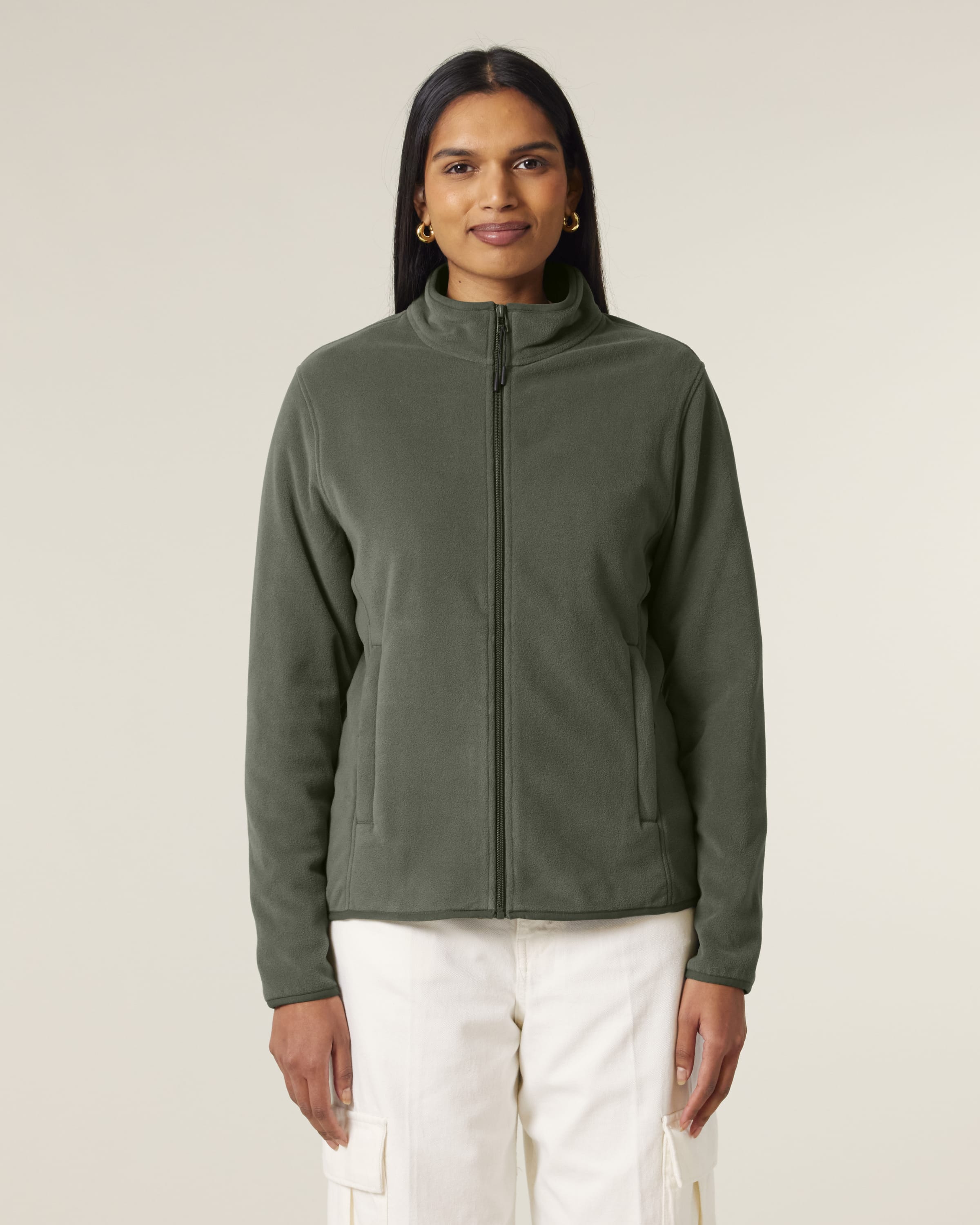 Recycled Polyester Fleece Jacket: Womens - REGN