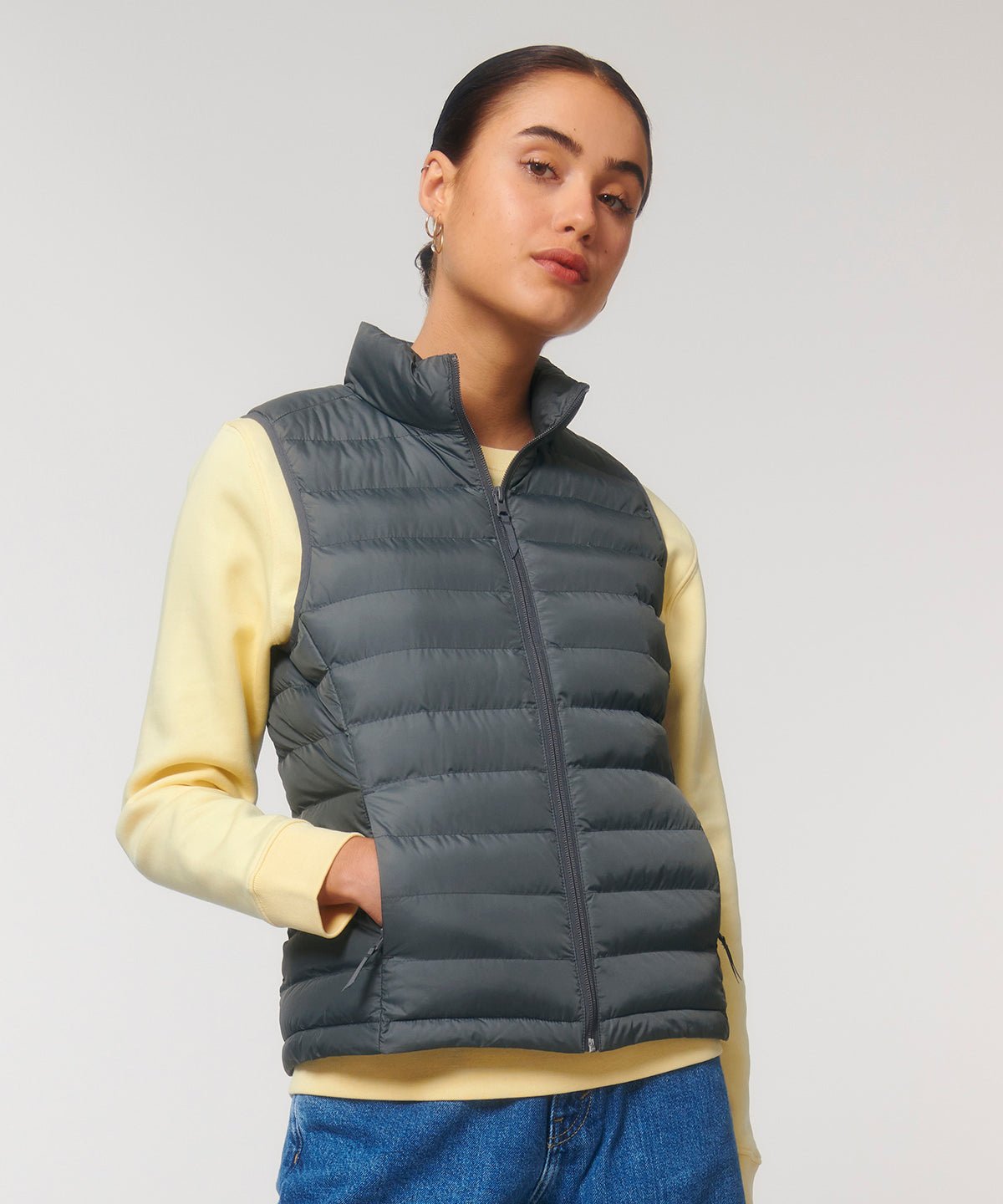 Recycled Polyester Puffer Bodywarmer: Womens - REGN