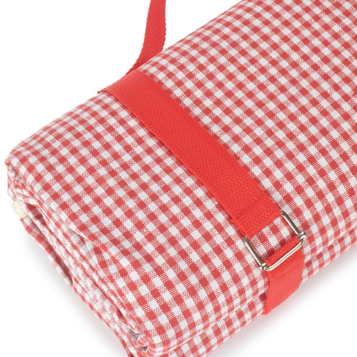 Red & White Gingham Waterproof Picnic Blanket - REGN
