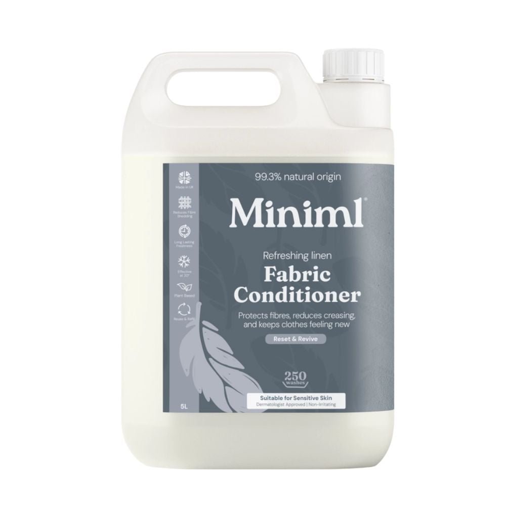 Miniml Fabric Conditioner 5L Try It All Bundle – All 4 Scents, 20L Total
