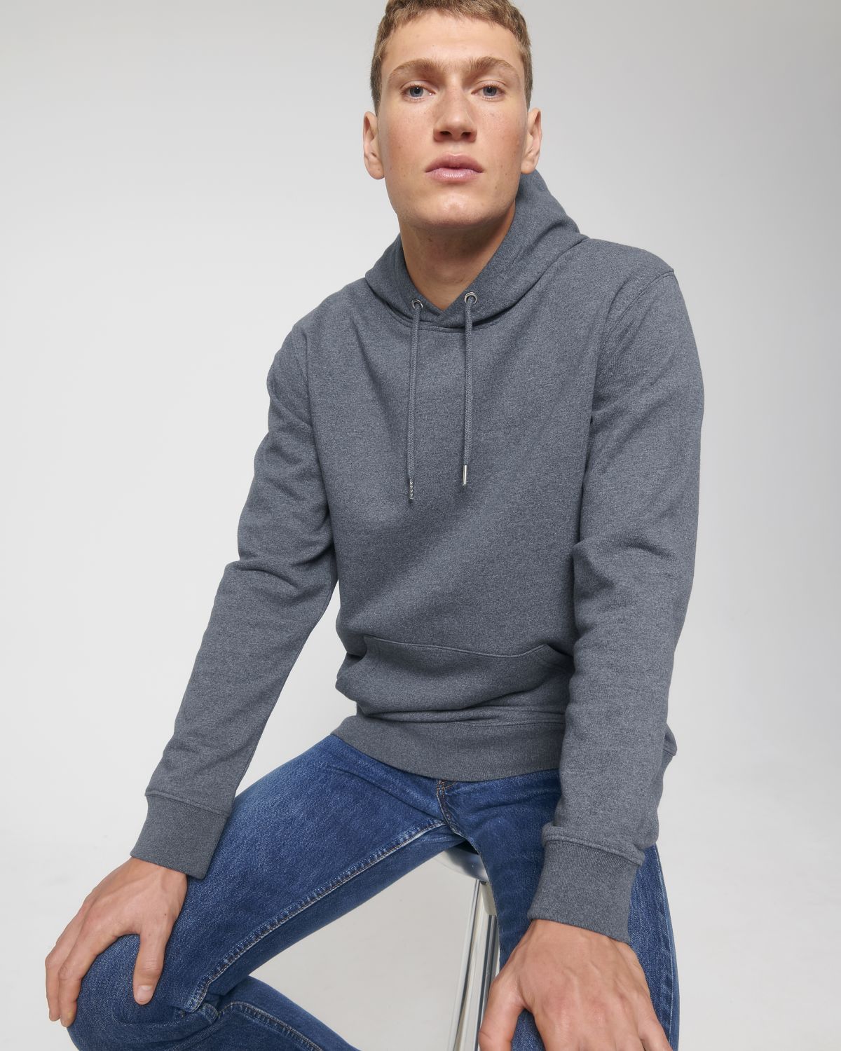 Regenerated Cotton Hooded Sweatshirt: Unisex - REGN