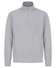 Regenerated Cotton & rPET 1/4 Zip Sweatshirt - REGN