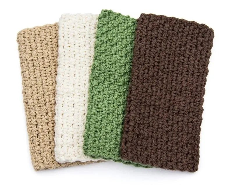 re:gn 100% Organic Reusable Washable Dish Cloths - 100% Organic Cotton - Buy One Get One Half Price! - REGN