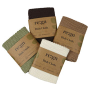 re:gn 100% Organic Reusable Washable Dish Cloths - 100% Organic Cotton - Buy One Get One Half Price! - REGN
