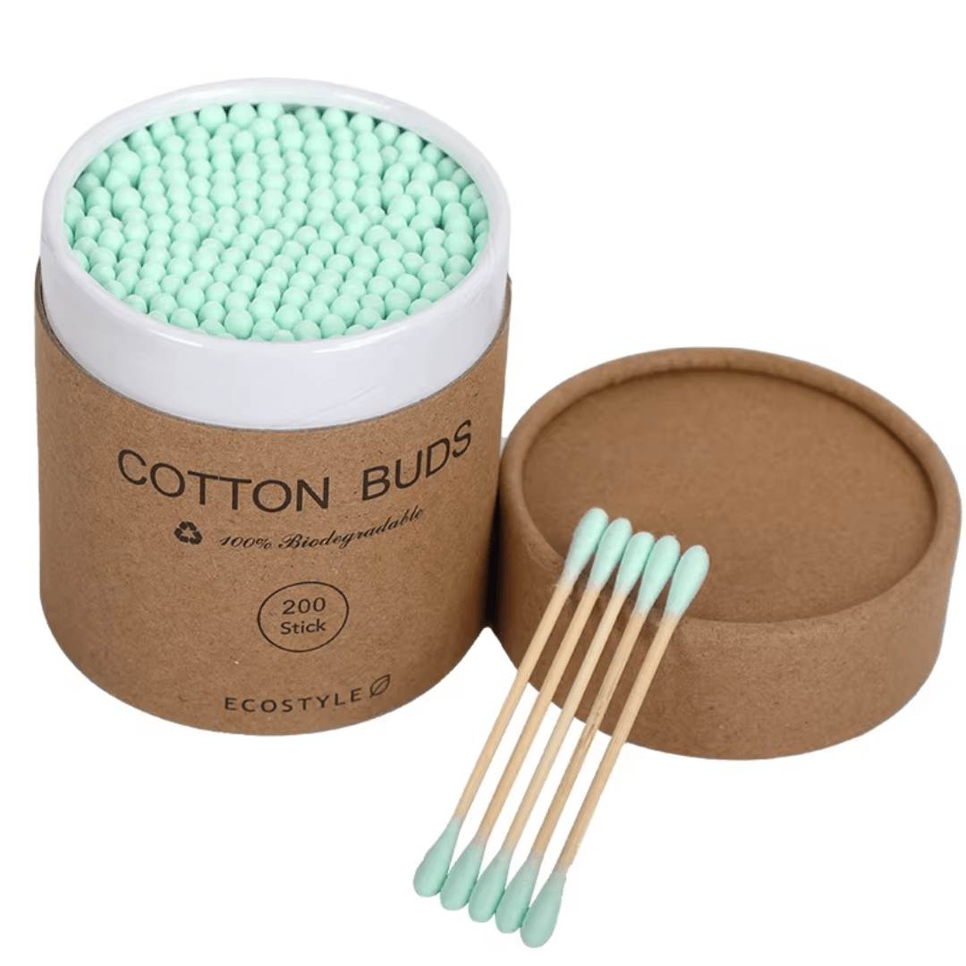 Re:gn Colourful Bamboo Cotton Buds - 200 Pack - Buy One Get One Half Price! - REGN