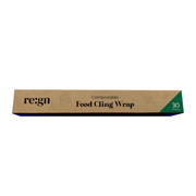 Re:gn Compostable Food Cling Wrap (Cling Film) – 30m - Buy One Get One Half Price! - REGN
