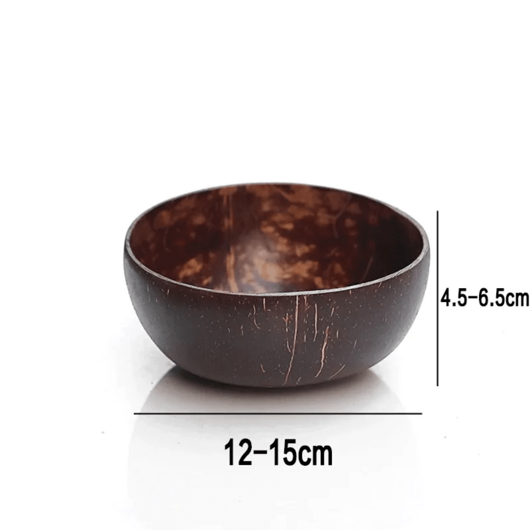 Re:gn Eco - friendly Coconut Bowls & Spoons Set of 2 - REGN