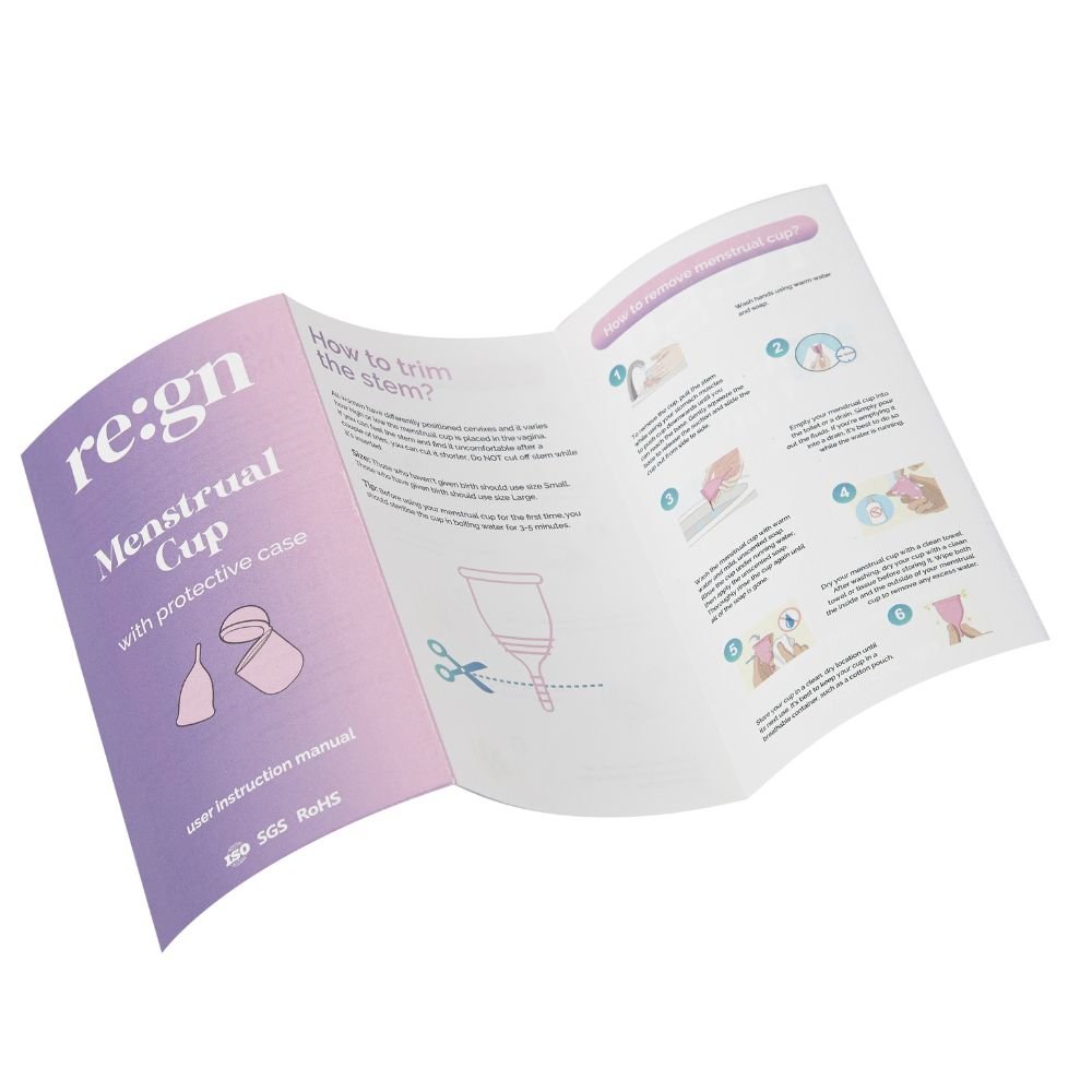 re:gn Eco Menstrual Cup – Reusable Silicone Cup with Case - REGN