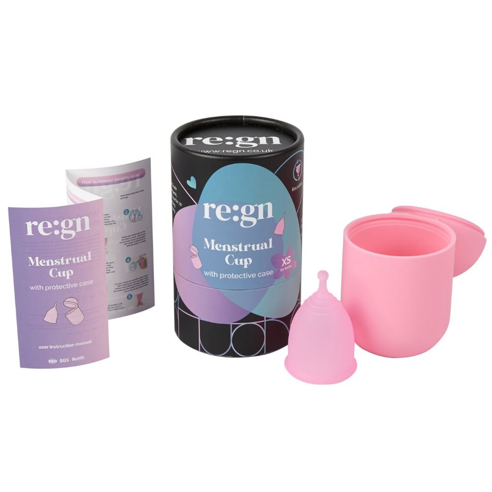 re:gn Eco Menstrual Cup – Reusable Silicone Cup with Case - REGN