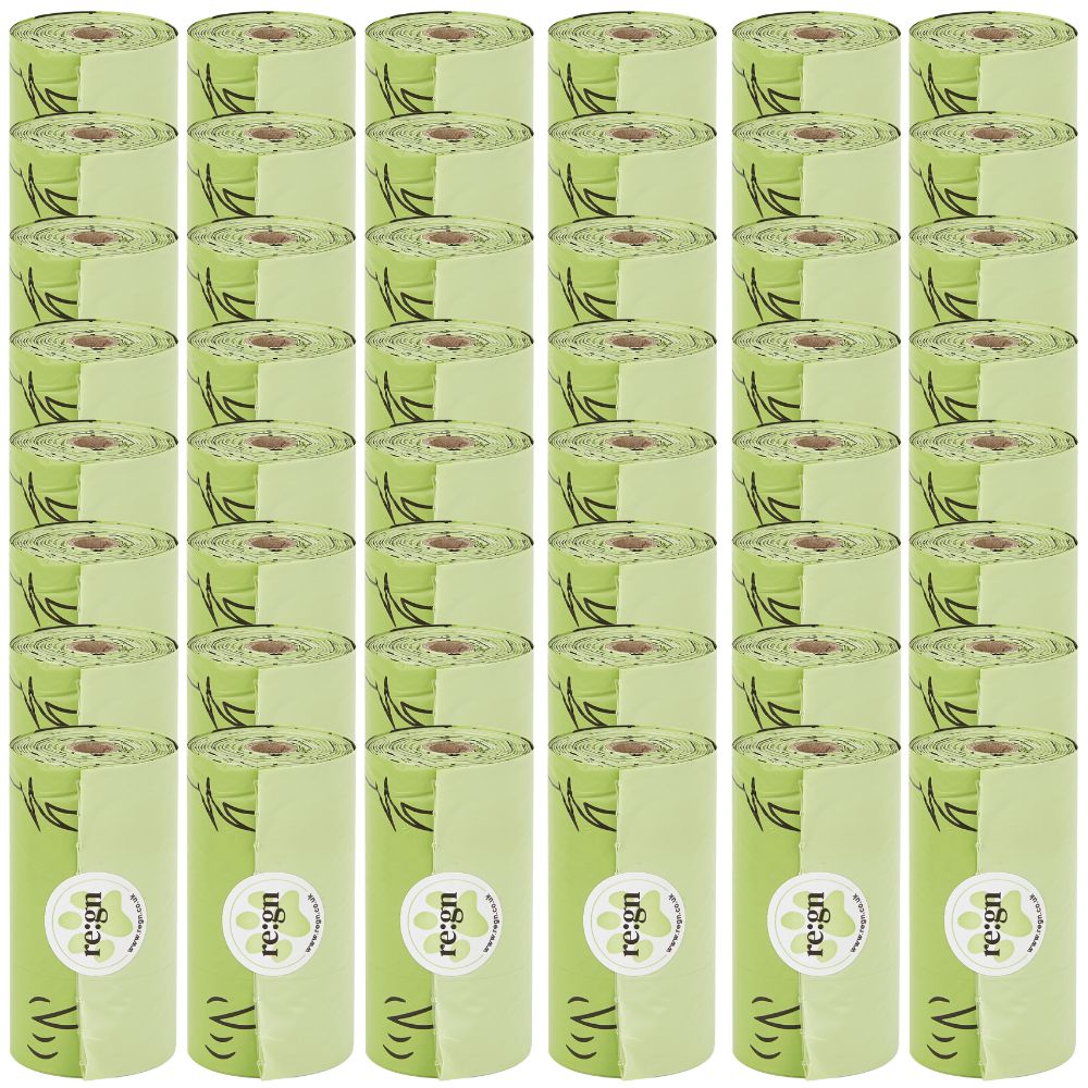 Re:gn Extra Thick & Strong Compostable Dog Poop Bags - 720 Bags - REGN
