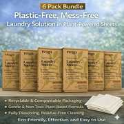 Re:gn Laundry Detergent Sheets | Plastic - Free, Eco - Friendly Washing | 384 Sheets | SAVE 15% - REGN