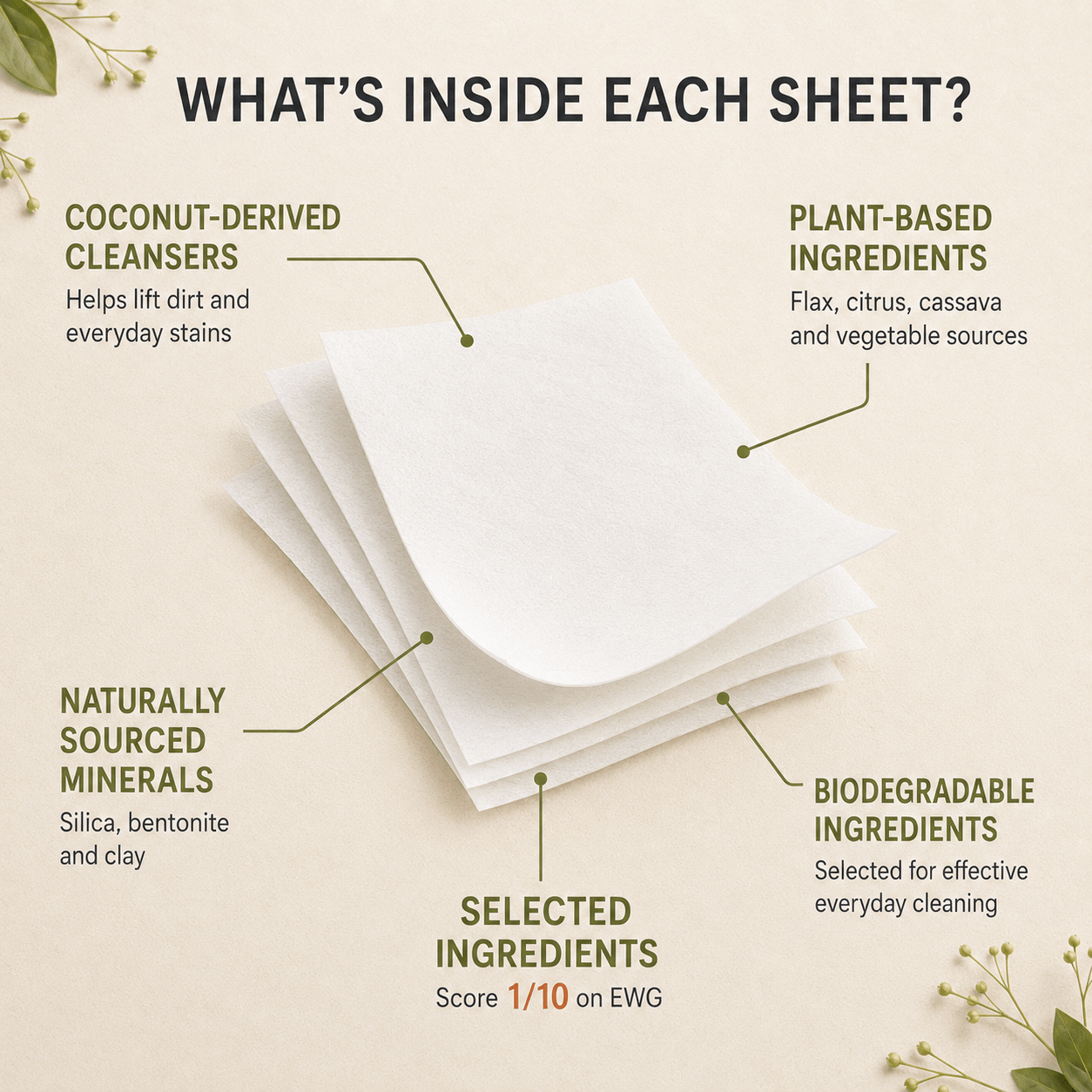 Re:gn Laundry Detergent Sheets | Plastic-Free, Eco-Friendly Washing | 64 Sheets - REGN