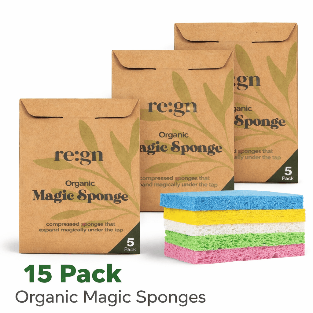 Re:gn Magic Compressed Plant - Based Sponges (5 - Pack) - REGN