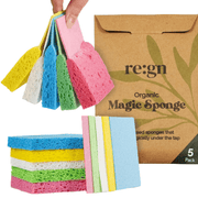 Re:gn Magic Compressed Plant - Based Sponges (5 - Pack) - Buy One Get One Half Price! - REGN