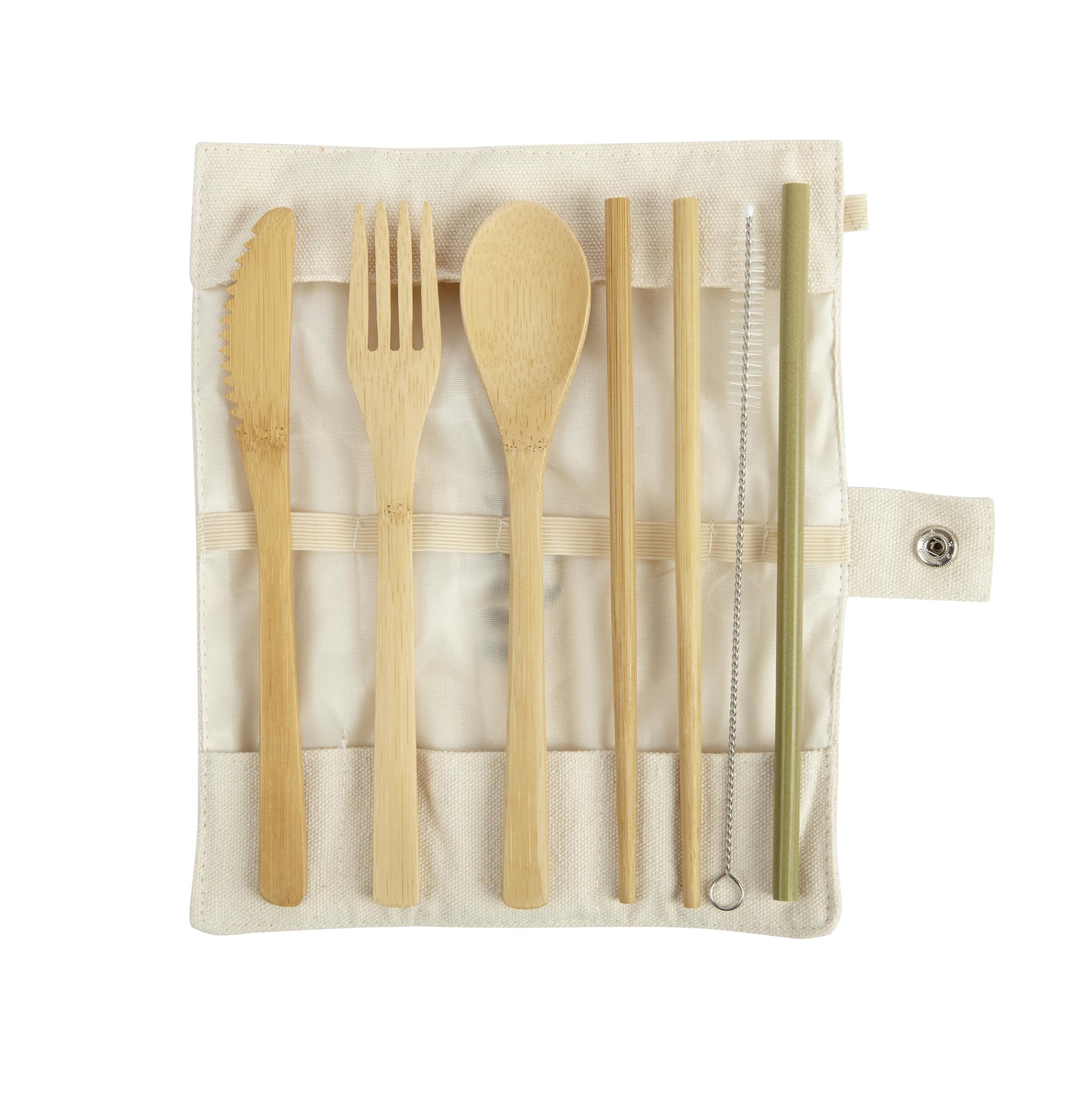 Re:gn Reusable Bamboo Travel Cutlery Set - REGN