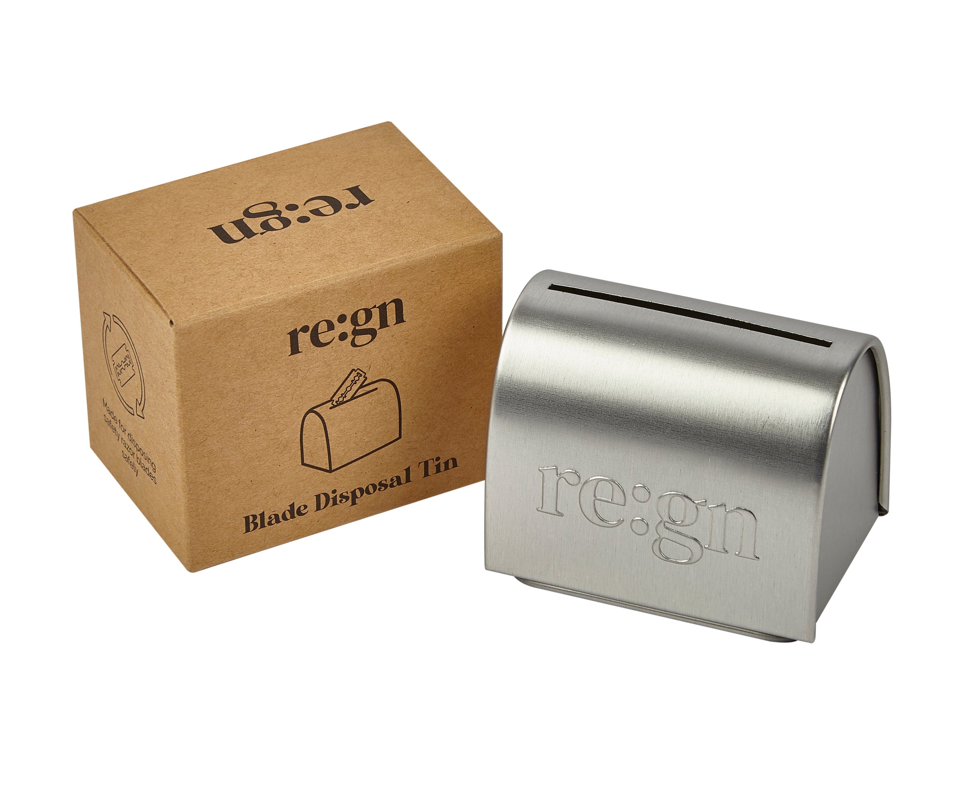 re:gn Safety Razor Blade Disposal Tin - REGN