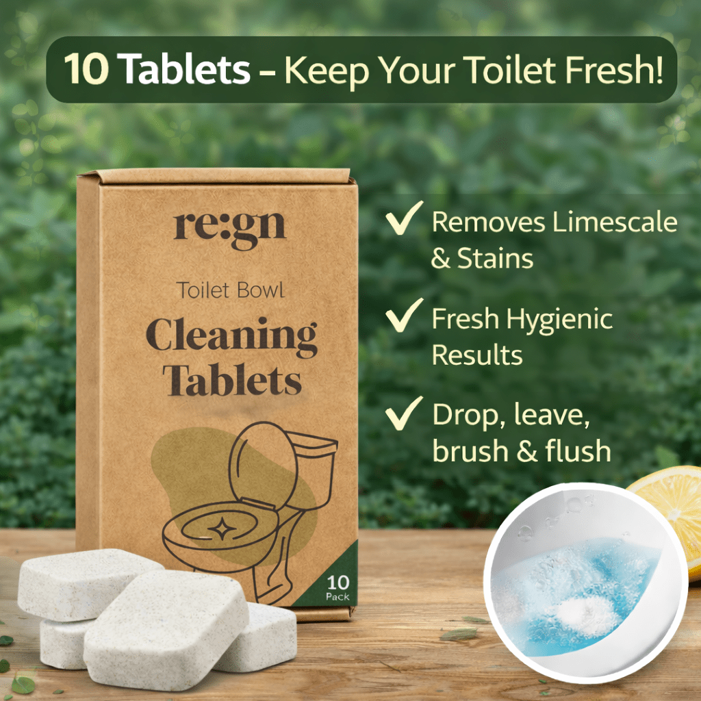Re:gn Toilet Cleaning Tablets – Deep Clean & Limescale Remover | 10 Pack - REGN